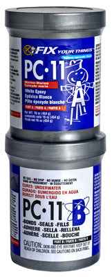 PC-11 Marine All Purpose High Strength Off White Epoxy 16 oz - Image 2