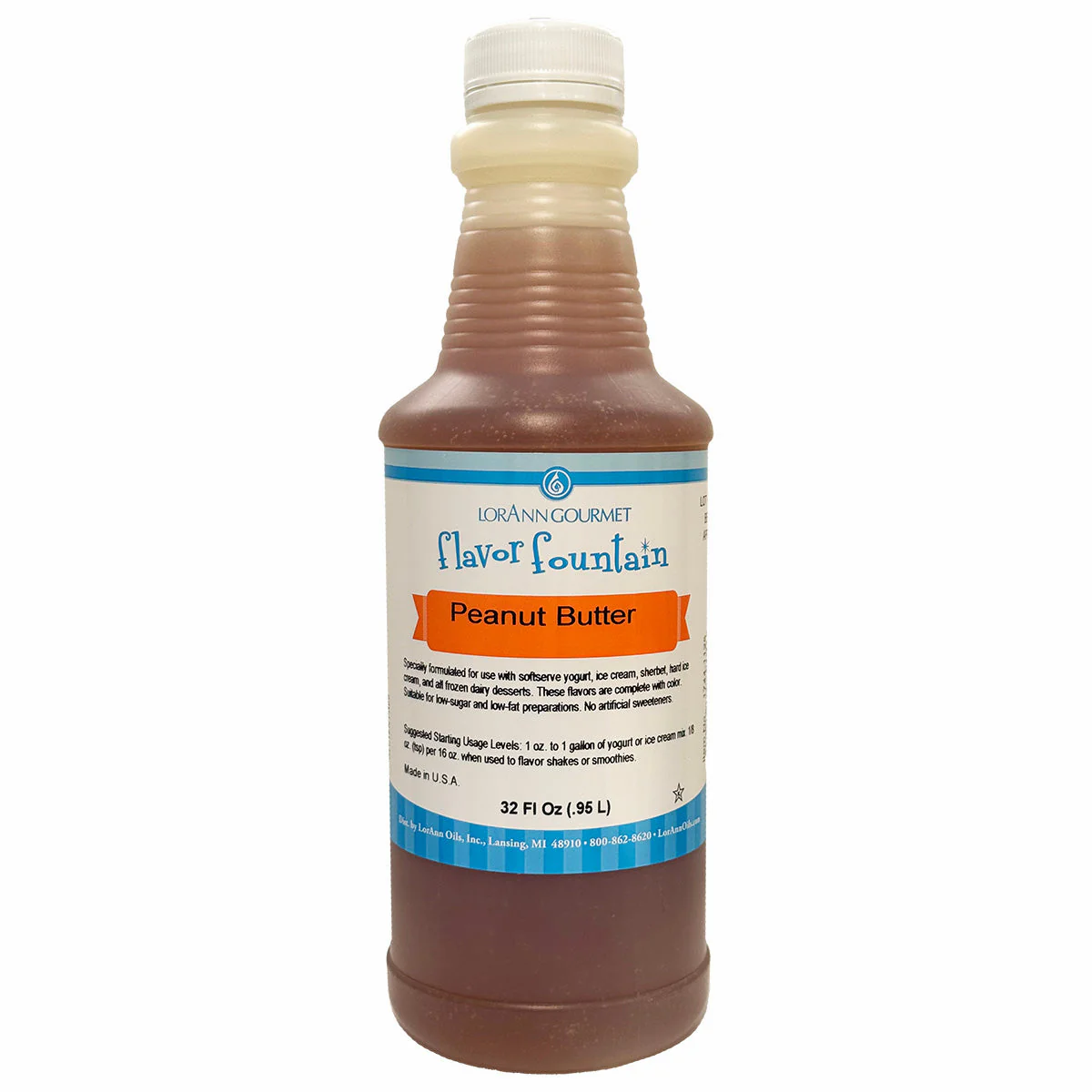 Peanut Butter Flavor (Peanut Free) - 4 oz. - 32 oz. - Ice Cream and Beverage Flavors - LorAnn Oils - Canadian Distribution - Ships Free Within Canada on Orders Above CAD $199 - Image 2