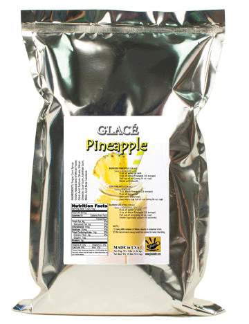 Pineapple 4 in 1 Mix for Bubble Tea, Smoothies, Lattes and Frappes, 3 lbs. Bag (Case 6 x 3 lbs. Bags) - Ships Free Within Canada on Orders Above CAD $199