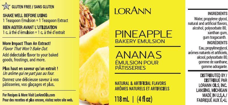 Pineapple Bakery Emulsion - 4 oz. - 16 oz., 1 Gallon, 5 Gallons - Bakery Emulsions Canada - Ships Free Within Canada on Orders Above CAD $199 - Image 4