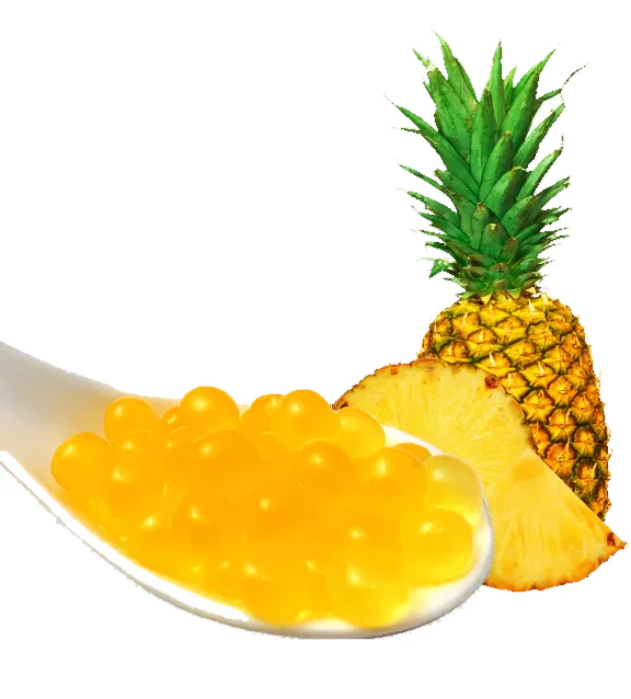 Pineapple Bursting Boba - 7 LB Jar - Popping Boba - Ships Free Within Canada on Orders Above CAD $199 - Image 2