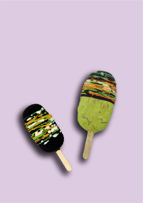 Pistachio Kataifi (Dubai Chocolate) Cone Dip Coating - 1.5 KG Bucket - Rubicone Canada - Made in Italy - Ships Free Within Canada on Orders Above CAD $199 - Image 4