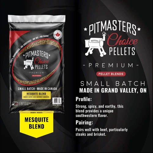 Pitmasters Choice Mesquite Blend Pellets 40 lbs - Premium BBQ Fuel - Image 2