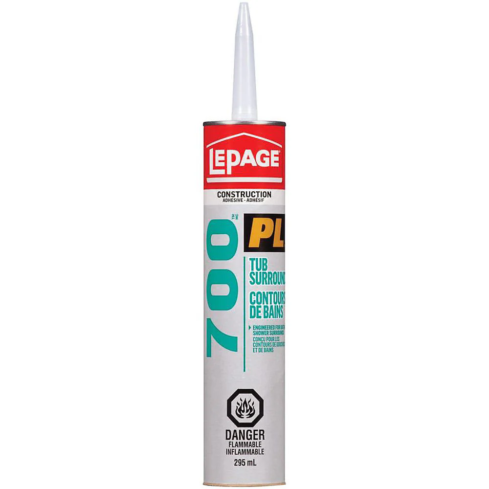 PL700 Tub Surround Adhesive, 295mL
