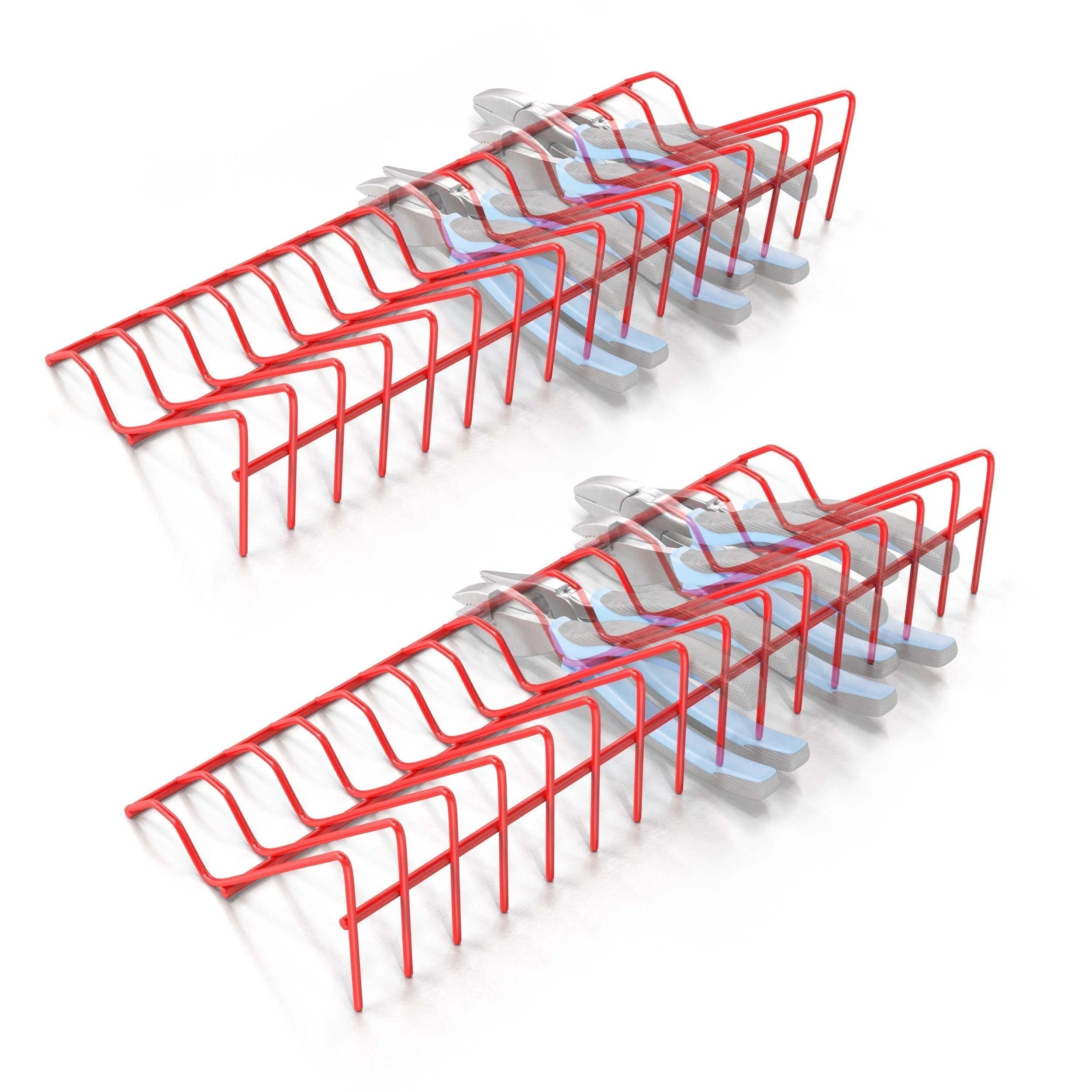 Plier Organizer Rack For Tool Box Drawer - Image 4