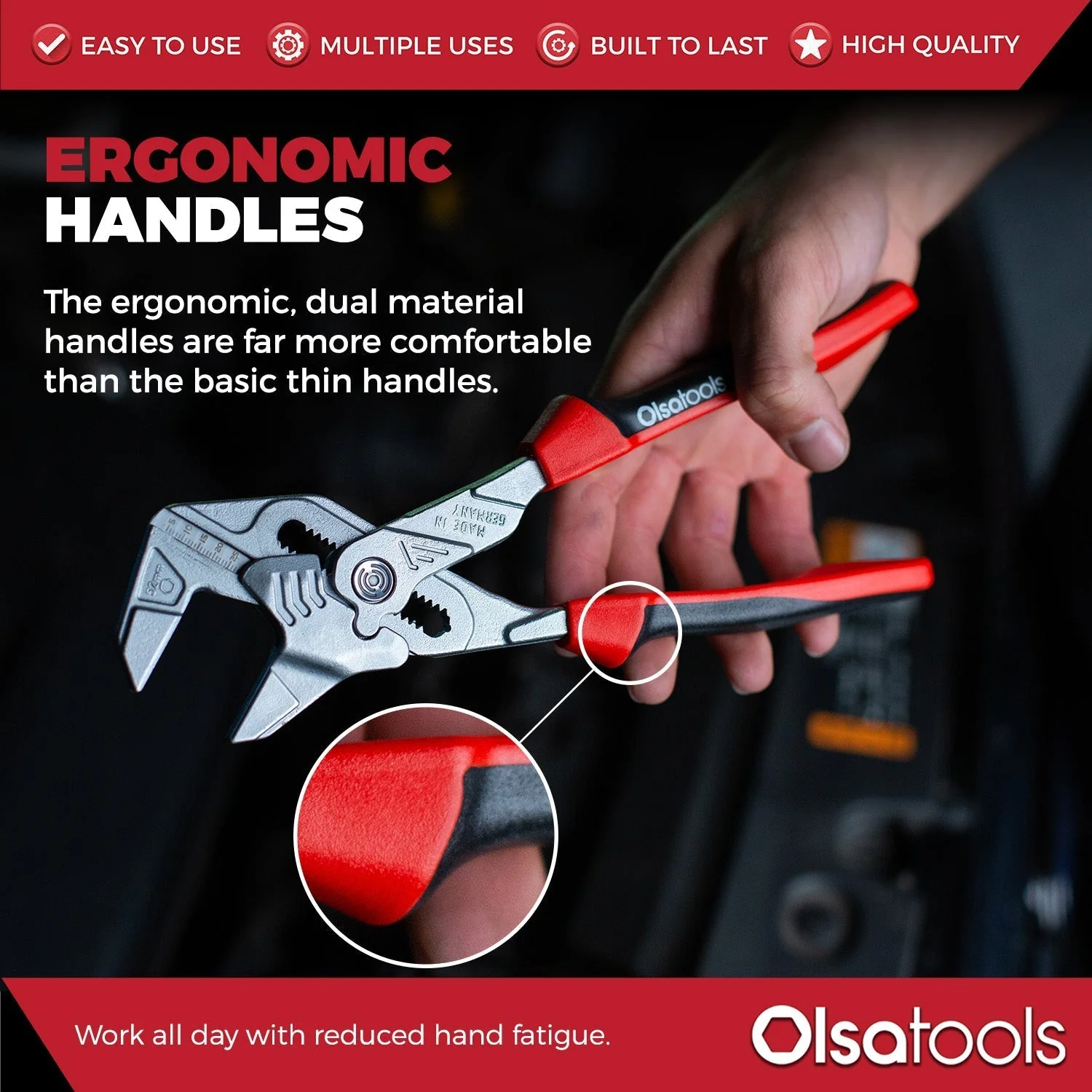 Pliers Wrench 10 Inch - Image 3