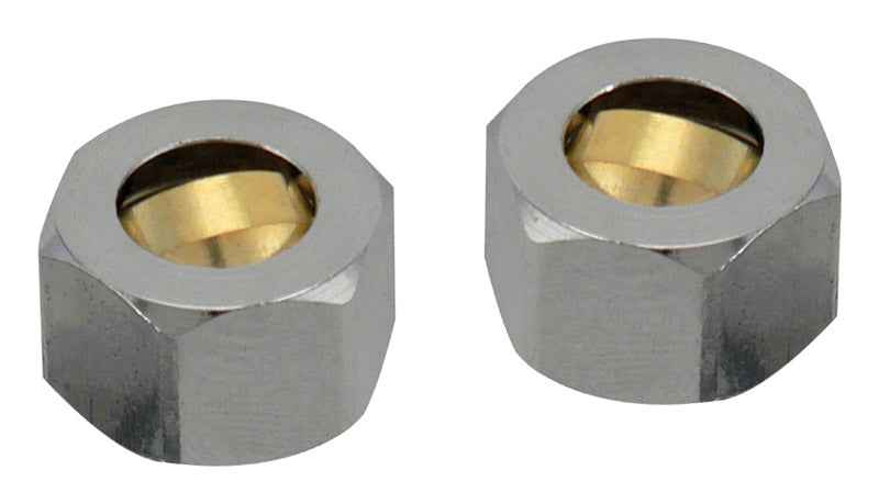 Plumb Pak 3/8 in. Compression in. Brass Coupling Nut - Image 2