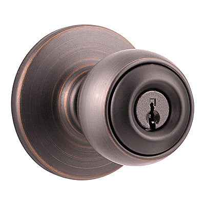 Kwikset Polo Venetian Bronze Entry Door Knob 1-3/4 in. - Image 2