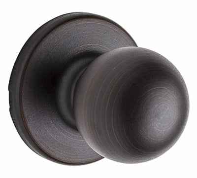 Kwikset Polo Venetian Bronze Passage Door Knob Right or Left Handed - Image 2