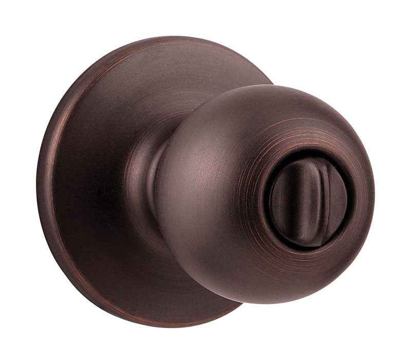Kwikset Polo Venetian Bronze Privacy Knob Right or Left Handed - Image 2
