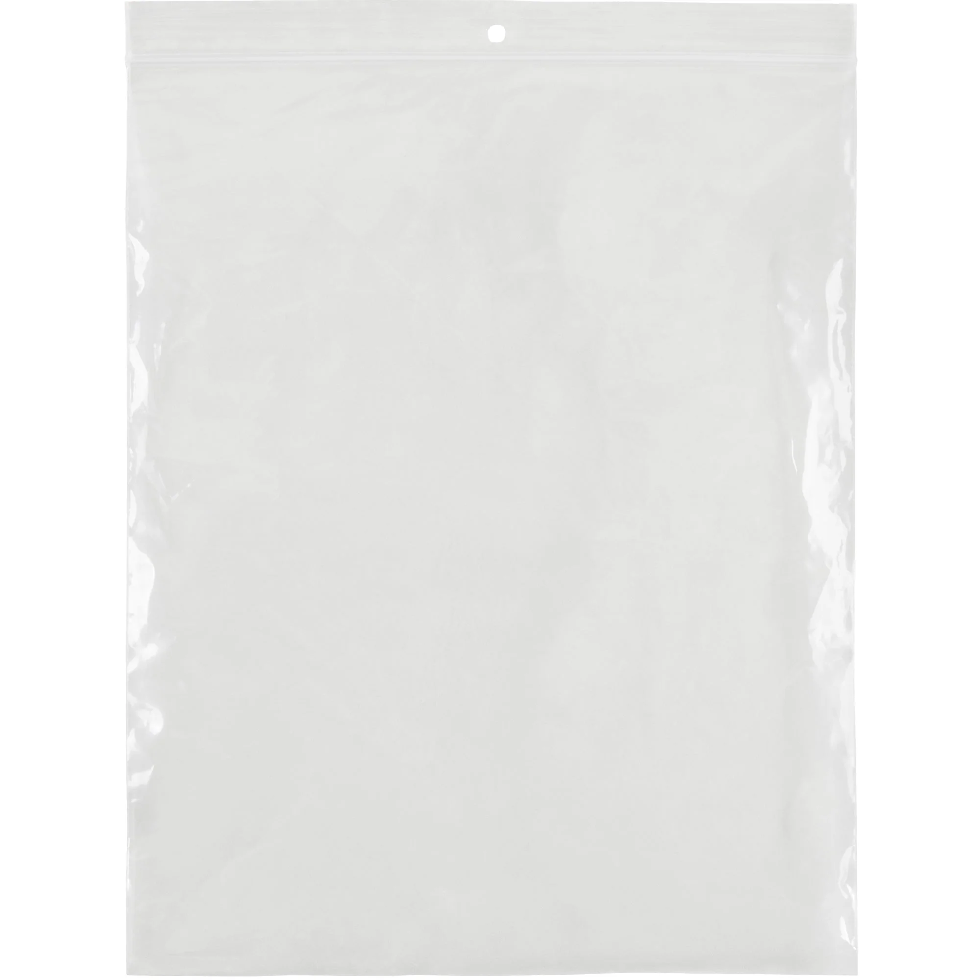 Poly Bags, Reclosable, 10" x 8", 2 mils