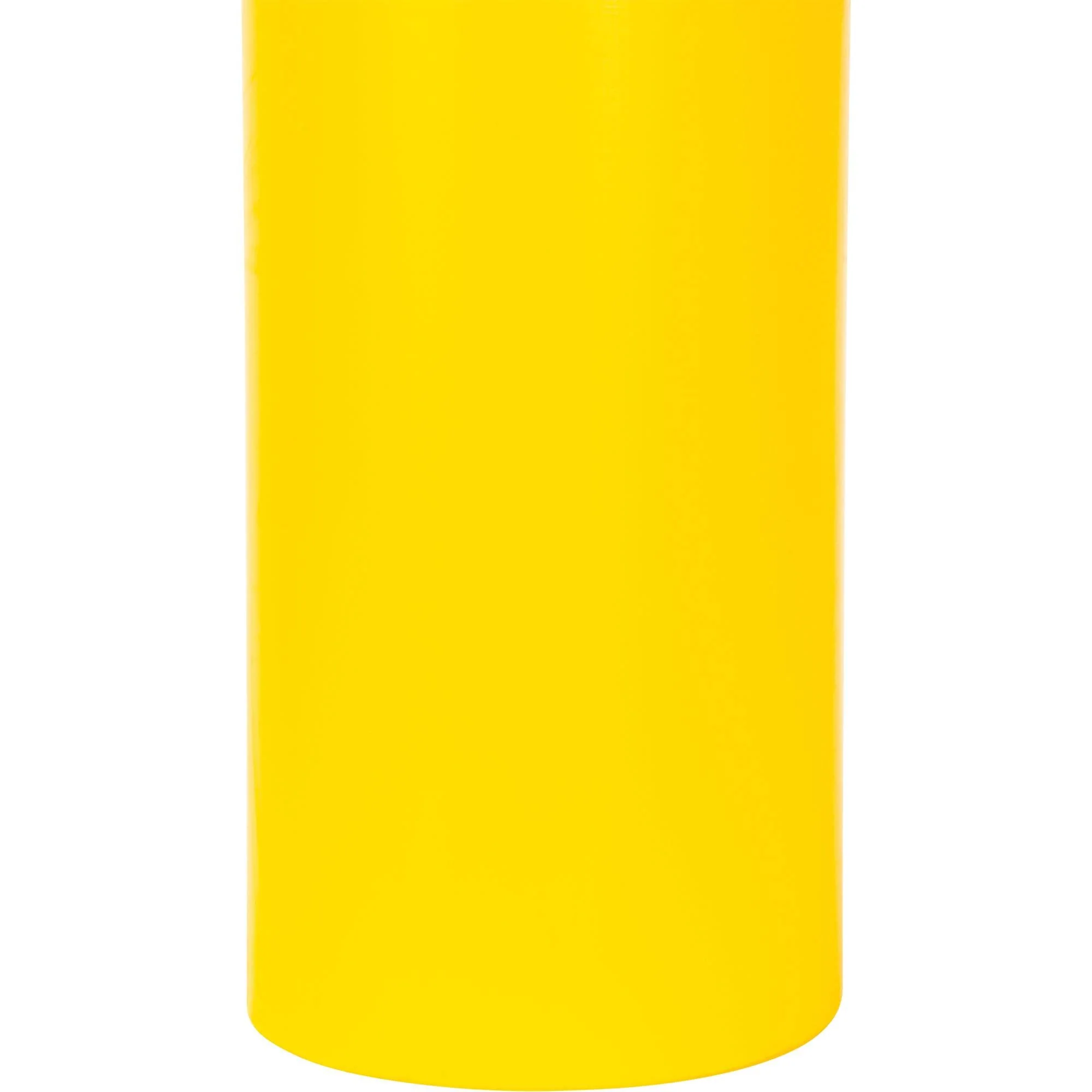Polyethylene Bollard Cover, 6-5/8" Dia. x 52" L, Red/Yellow - Image 4