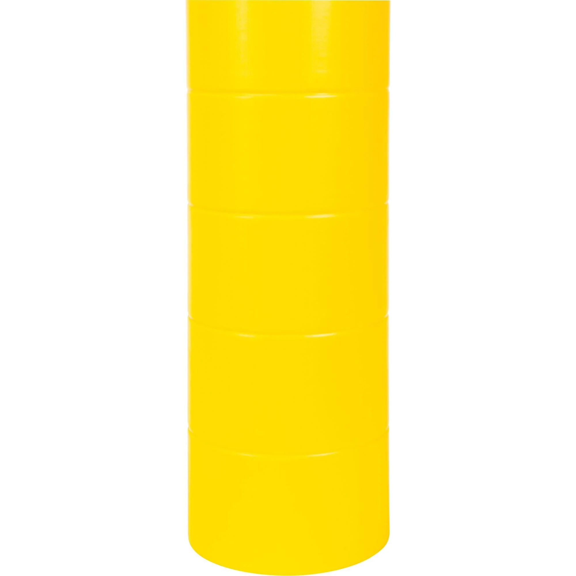 Polyethylene Bollard Cover, 6-5/8" Dia. x 60" L, Red/Yellow - Image 4