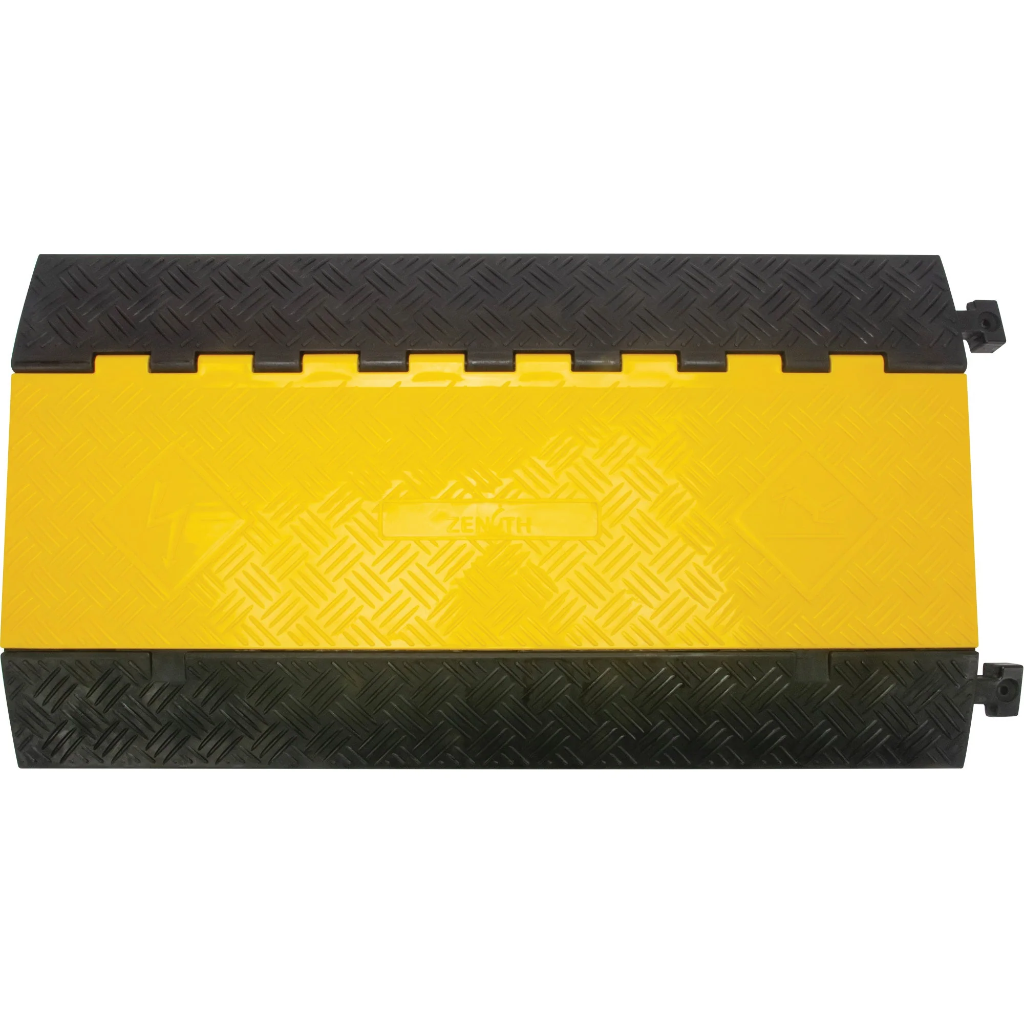Polyurethane Cable Protector, 5 Channels, 35.43" L x 19.69" W x 2" H - Image 2