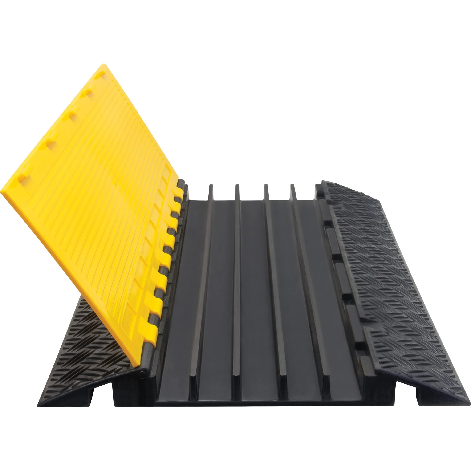 Polyurethane Cable Protector, 5 Channels, 35.43" L x 19.69" W x 2" H - Image 3