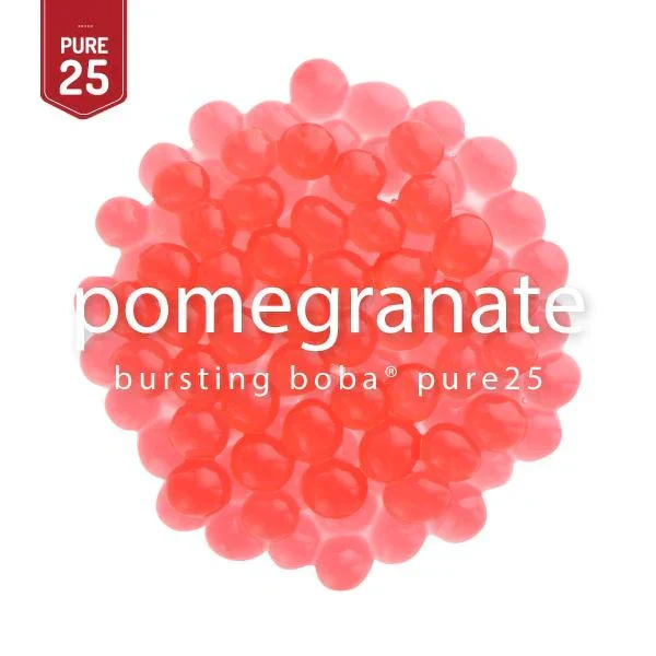 Pomegranate Bursting Boba Pure25 - Popping Boba - Bossen - Canada - Ships Free Within Canada on Orders Above CAD $199 - Image 2