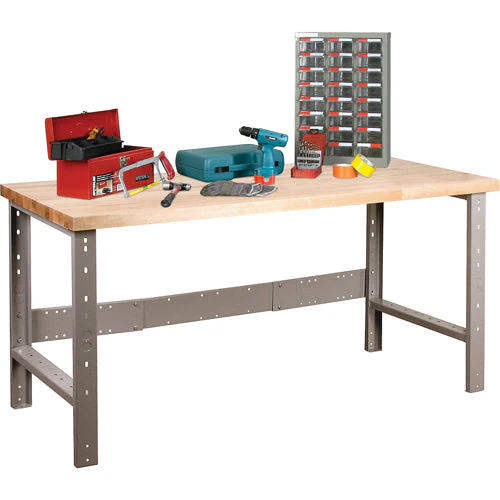 Pre-Designed Workbench, Top & Legs Only, 2500 lbs. Cap., 72" W x 30" D, 34" H - Image 2