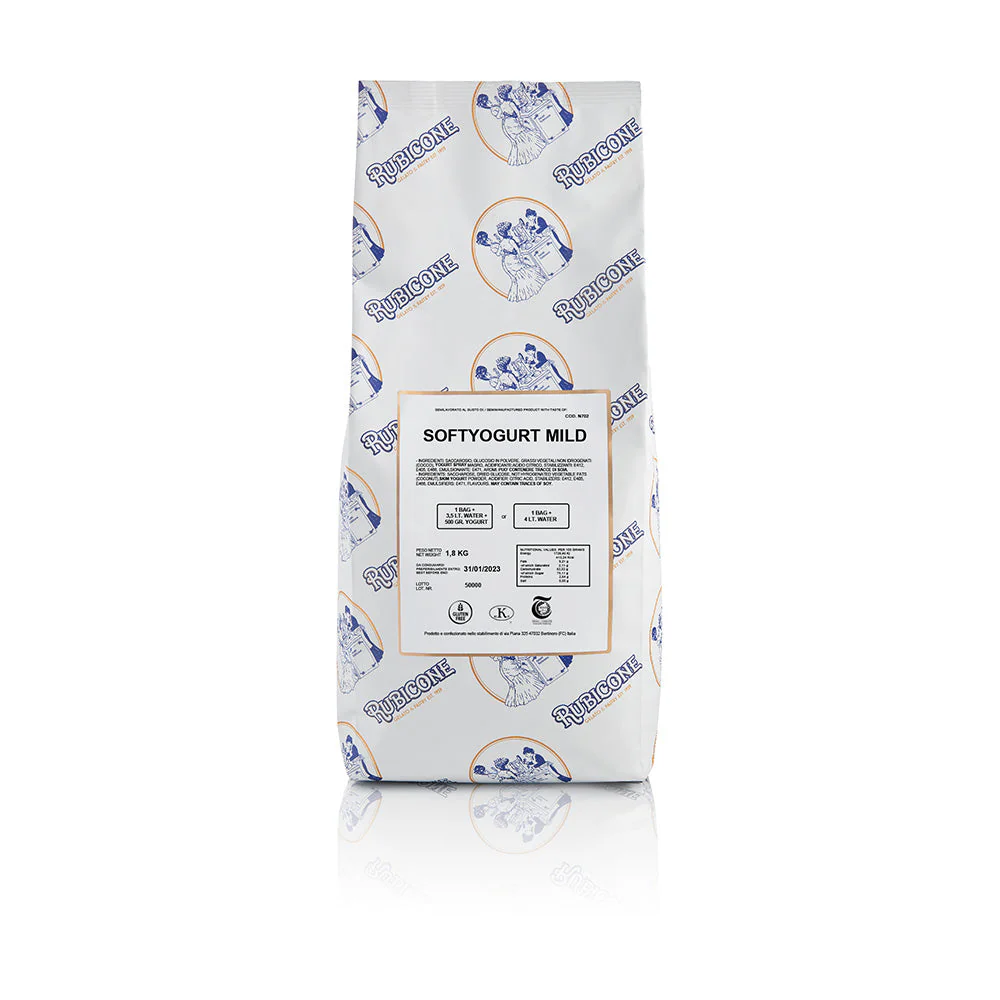 Premium Soft Serve Frozen Yogurt Mix - Case of 8 x 1.8 KG bags - Rubicone Canada - Ships Free Within Canada on Orders Above CAD $199 - Image 2