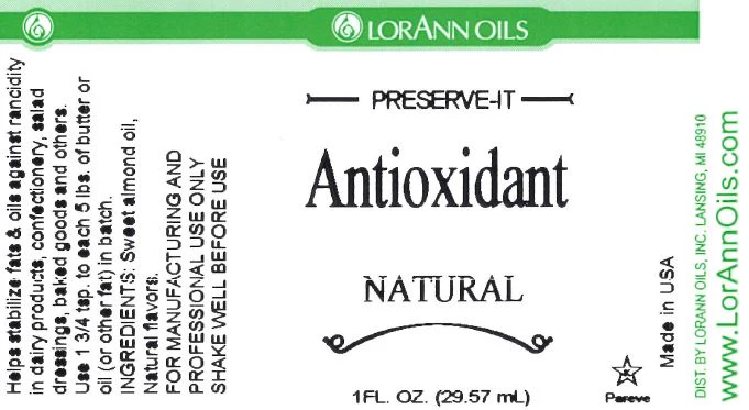 Preserve-It Antioxidant Natural - Bakery Specialty Ingredients - 16 oz. Bottle - Ships Free Within Canada on Orders Above CAD $199 - Image 2