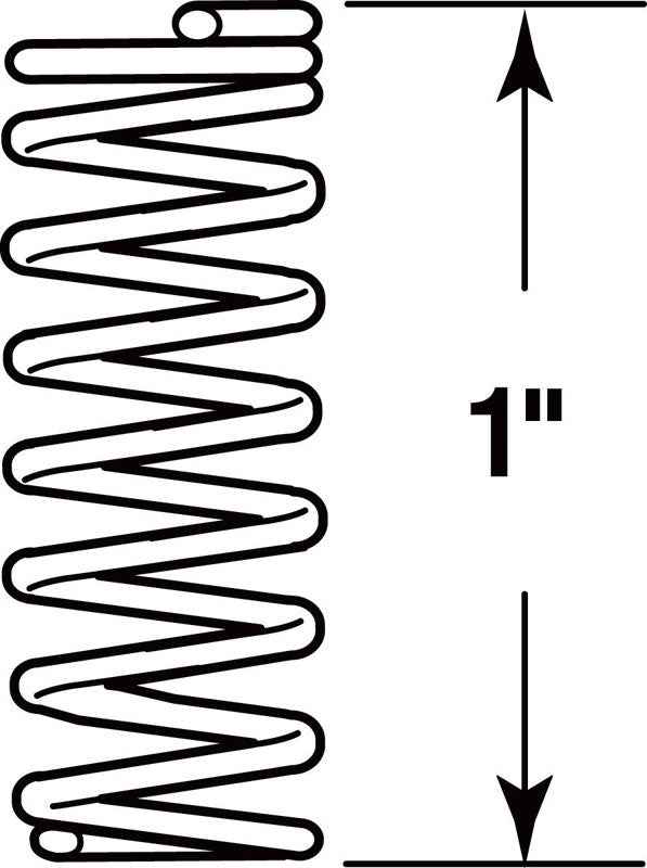 Prime-Line 1 in. L X 3/16 in. D Compression Spring 6 pk - Image 2