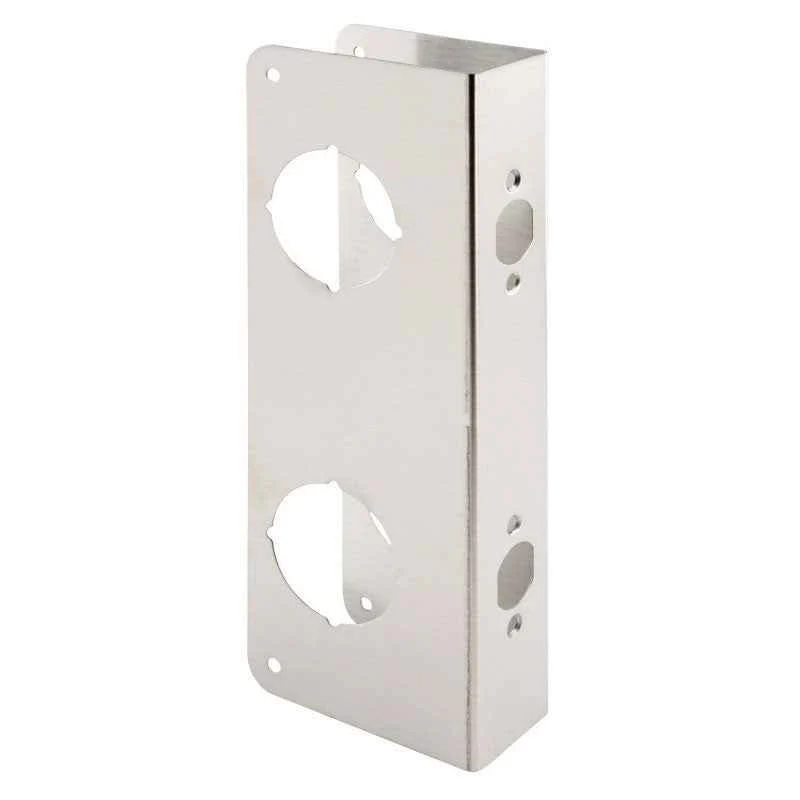 Prime-Line 10.875 in. H X 3.875 in. L Brushed Stainless Steel Stainless Steel Door Guard - Image 4