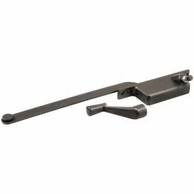 Prime-Line Bronze Zinc Right Single-Arm Casement Window Operator For Steel Framed Windows - Image 2