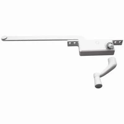 Prime-Line White Steel Right Single-Arm Casement Window Operator For Steel Framed Windows - Image 2