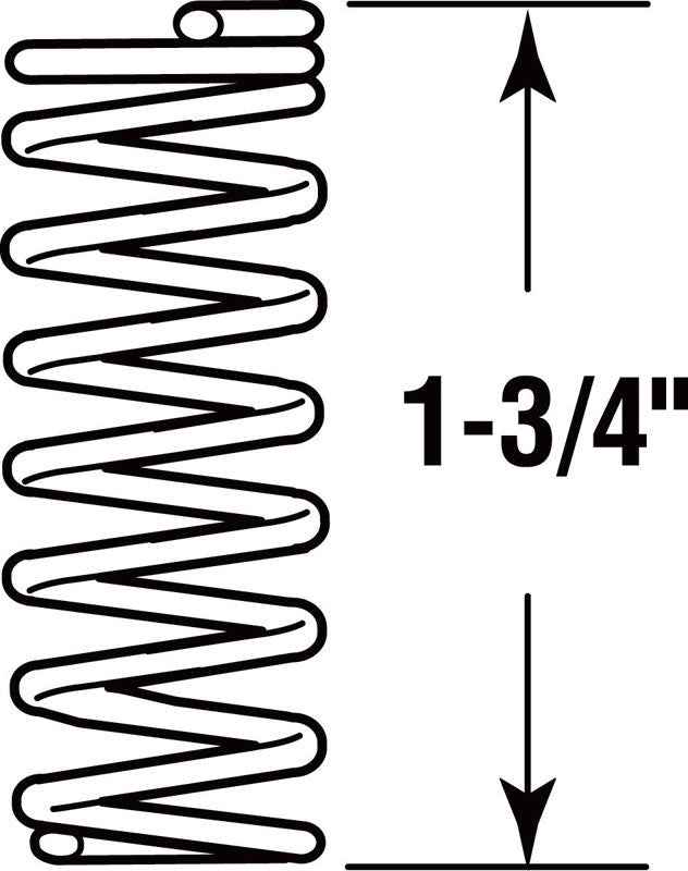 Prime-Line 1-3/4 in. L X 3/8 in. D Compression Spring 4 pk - Image 2