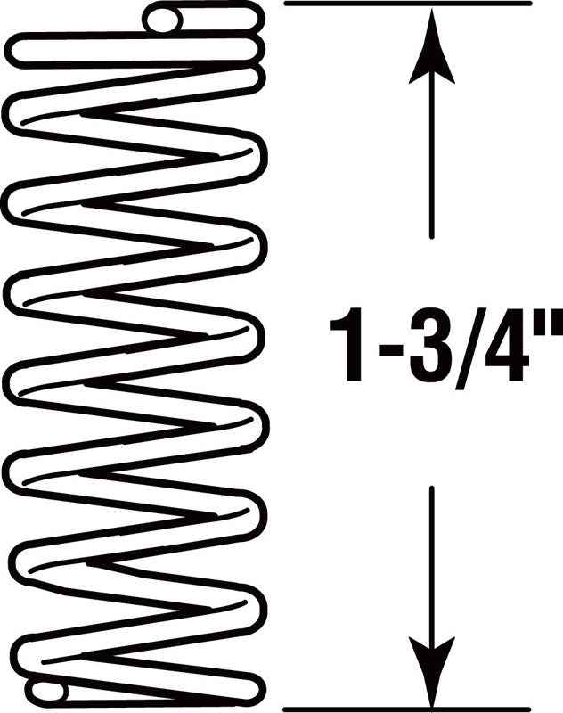 Prime-Line 1-3/4 in. L X 7/32 in. D Compression Spring 4 pk - Image 2
