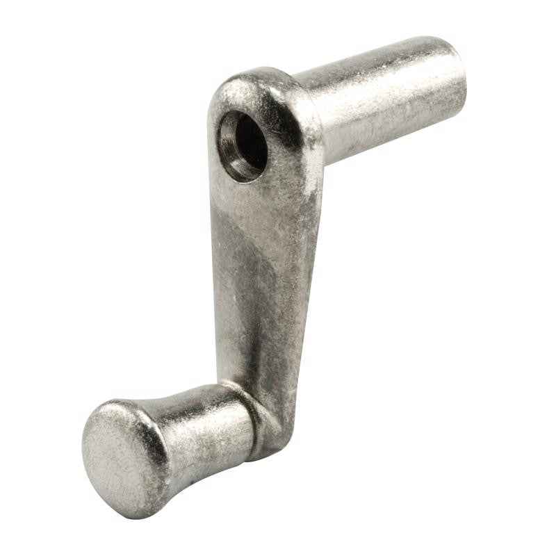 Prime-Line Plated Silver Cast Metal Single-Arm Casement Crank Handle For RV Windows - Image 5