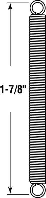 Prime-Line 1-7/8 in. L X 5/32 in. D Extension Spring 2 pk - Image 2