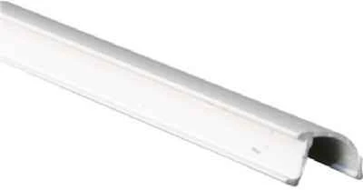 Prime-Line Glazing Channel Snap-In 0.438"W, 72" H X 0.438"W X 0.25" D White (Case of 25) - Image 2