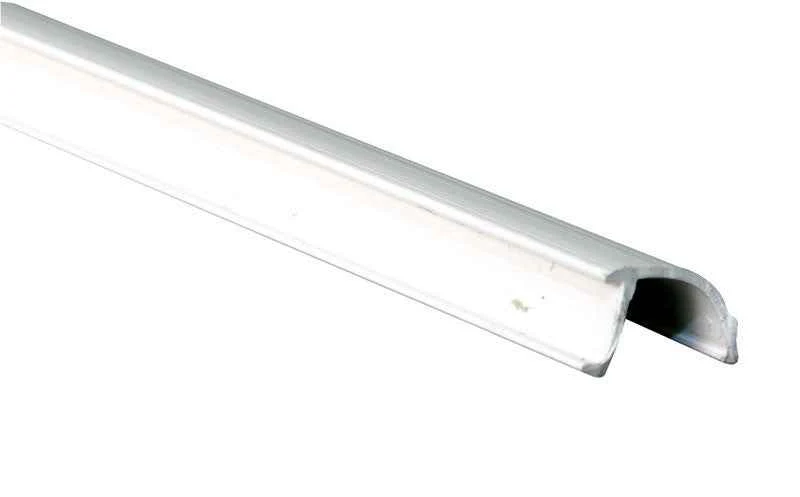 Prime-Line Glazing Channel Snap-In 0.438"W, 72" H X 0.438"W X 0.25" D White (Case of 25) - Image 5