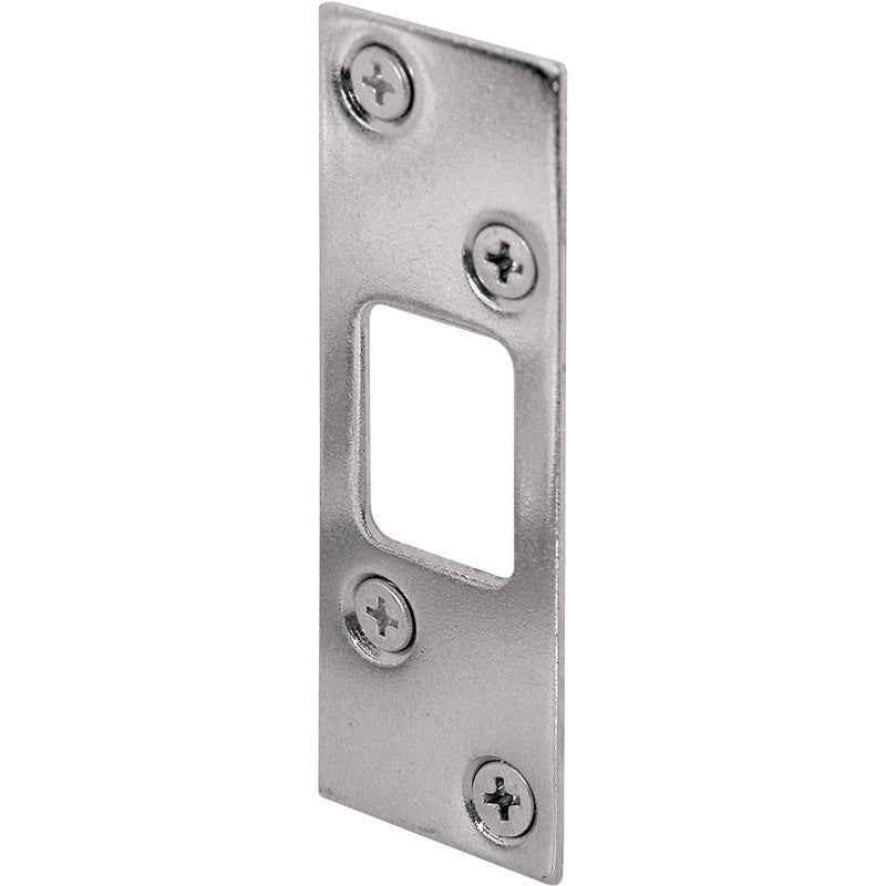 Prime-Line 3.625 in. H X 1.25 in. L Nickel Steel High Security Deadbolt Strike - Image 3