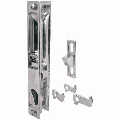 Prime-Line Chrome Steel Outdoor Patio Door Handle Set - Image 2