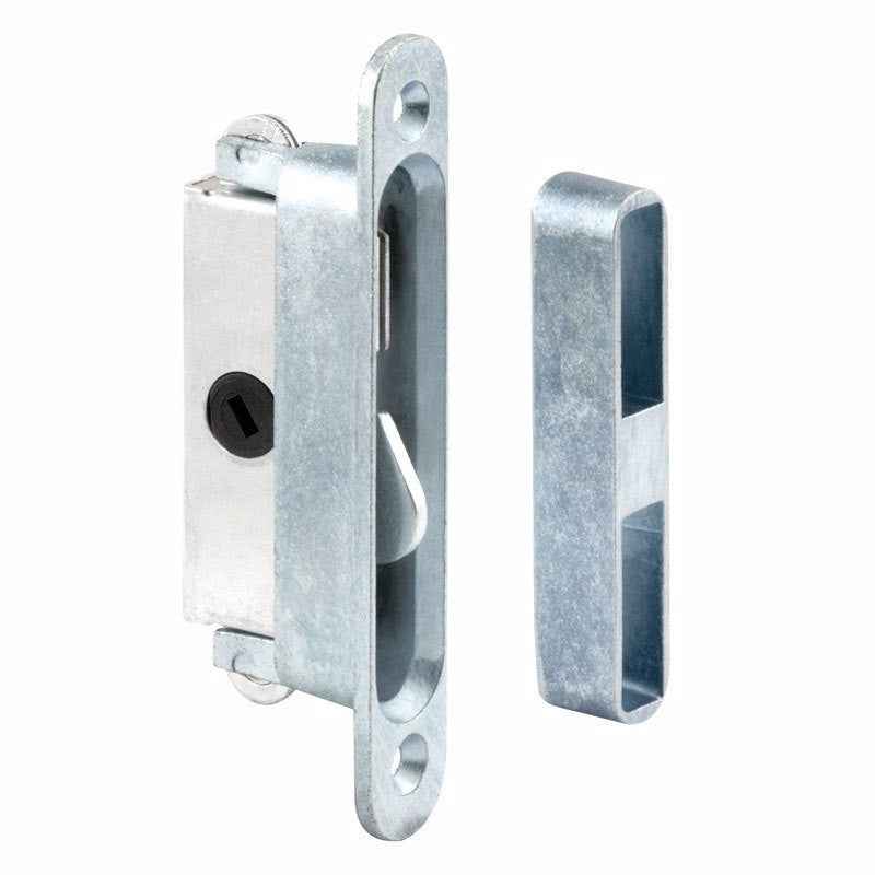 Prime-Line Zinc-Plated Silver Aluminum Patio Door Latch 1 pk - Image 5
