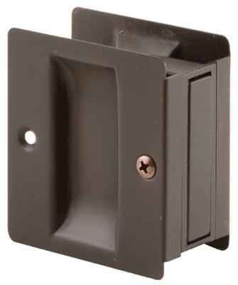 Prime-Line 2.5 in. L Bronze Bronze Brass Pocket Door Pull - Image 2