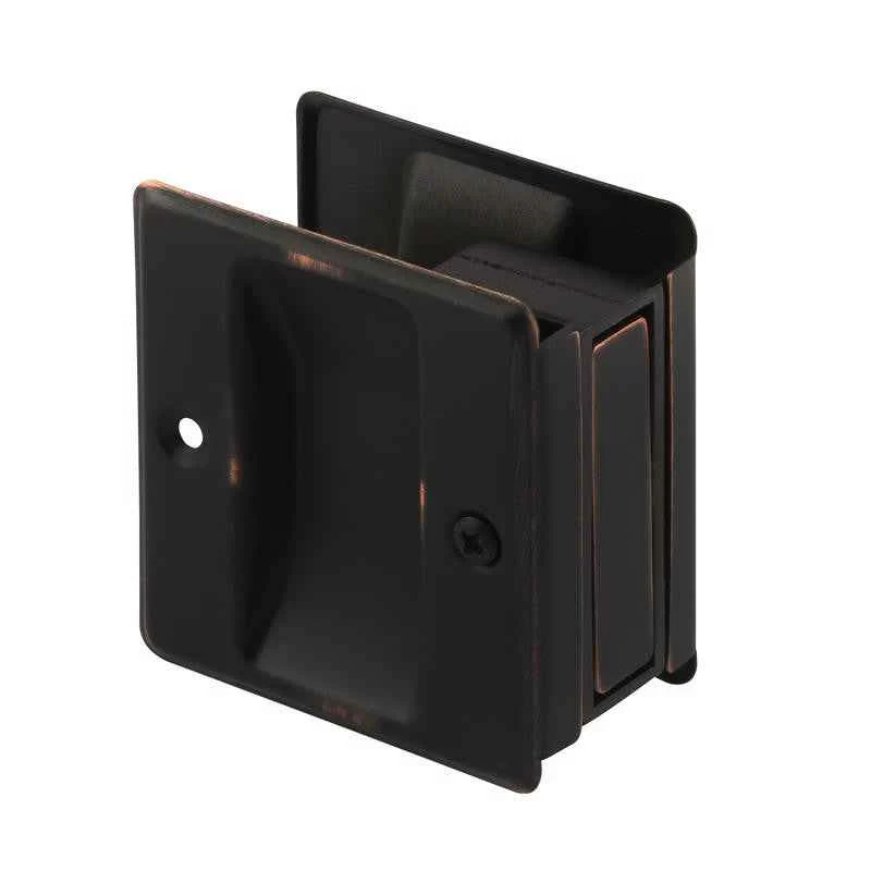 Prime-Line 2.5 in. L Bronze Bronze Brass Pocket Door Pull - Image 5