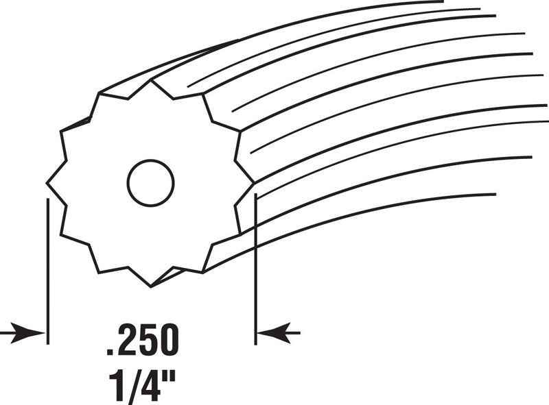 Prime-Line 0.25 in. D X 300 in. L Screen Spline - Image 3