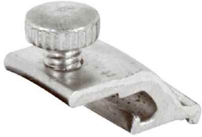 Prime-Line Mill Aluminum Storm Door Panel Clip For 1/2 inch 8 pk - Image 2