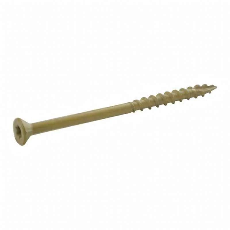 PrimeGuard Plus No. 10 x 4 in. L Star Bugle Head Deck Screws 5 lb. (Pack of 4)