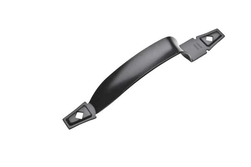 National Hardware 10.2 in. L Black Steel Pull Handle - Image 3