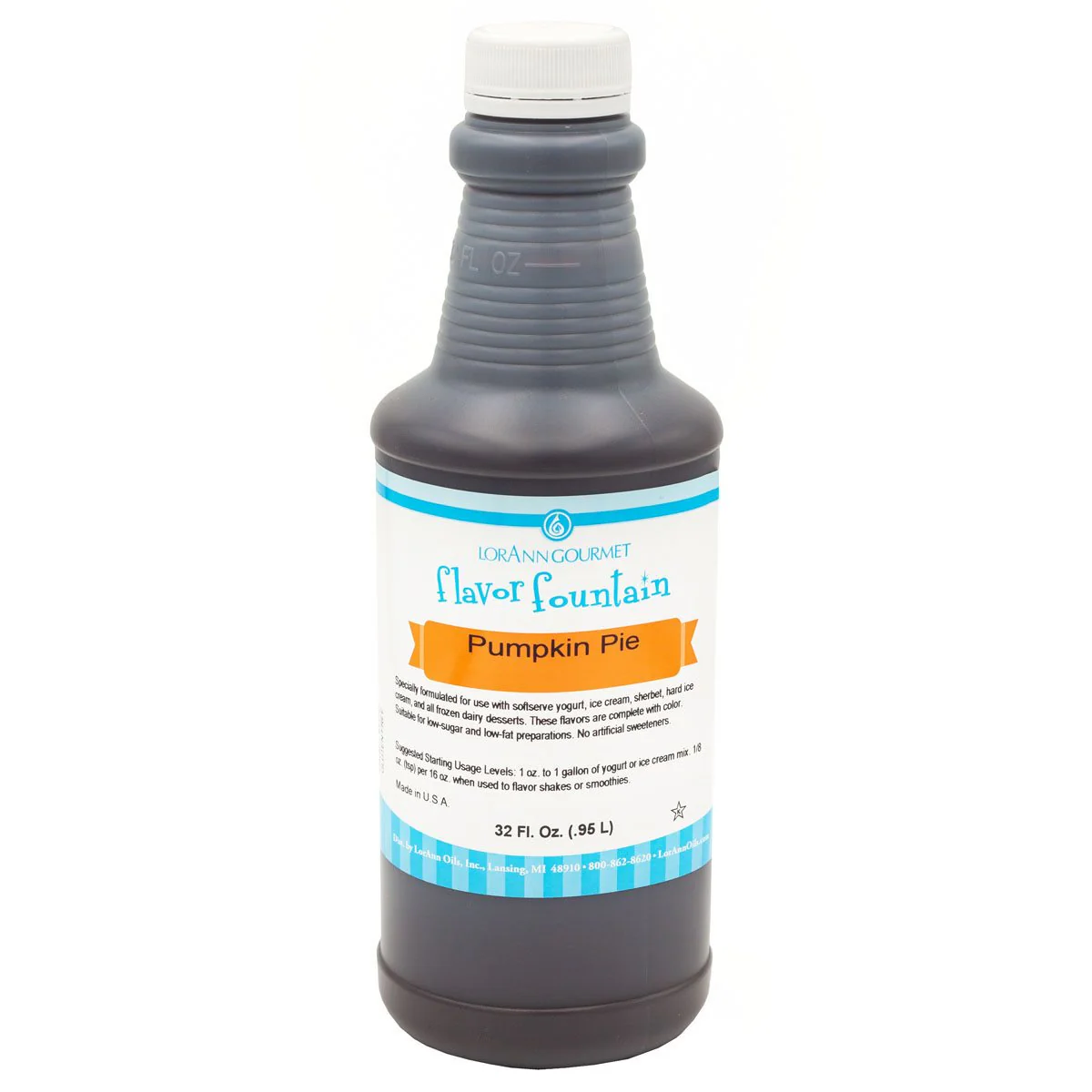 Pumpkin Pie Flavor - 4 oz. - 32 oz. - Ice Cream and Beverage Flavors - LorAnn Oils - Canadian Distribution - Ships Free Within Canada on Orders Above CAD $199 - Image 2