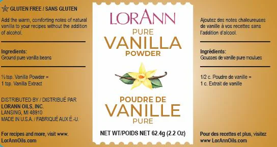 Pure Vanilla Bean Powder - 2 oz Packet - Ships Free Within Canada on Orders Above CAD $199 - Image 2