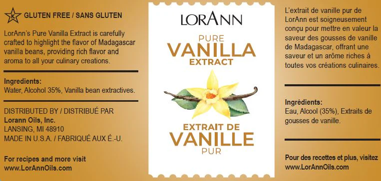 Pure Vanilla Extract - 4 oz. - 16 oz. - 1 Gallon - 5 Gallons - Ships Free Within Canada on Orders Above CAD $199 - Image 3