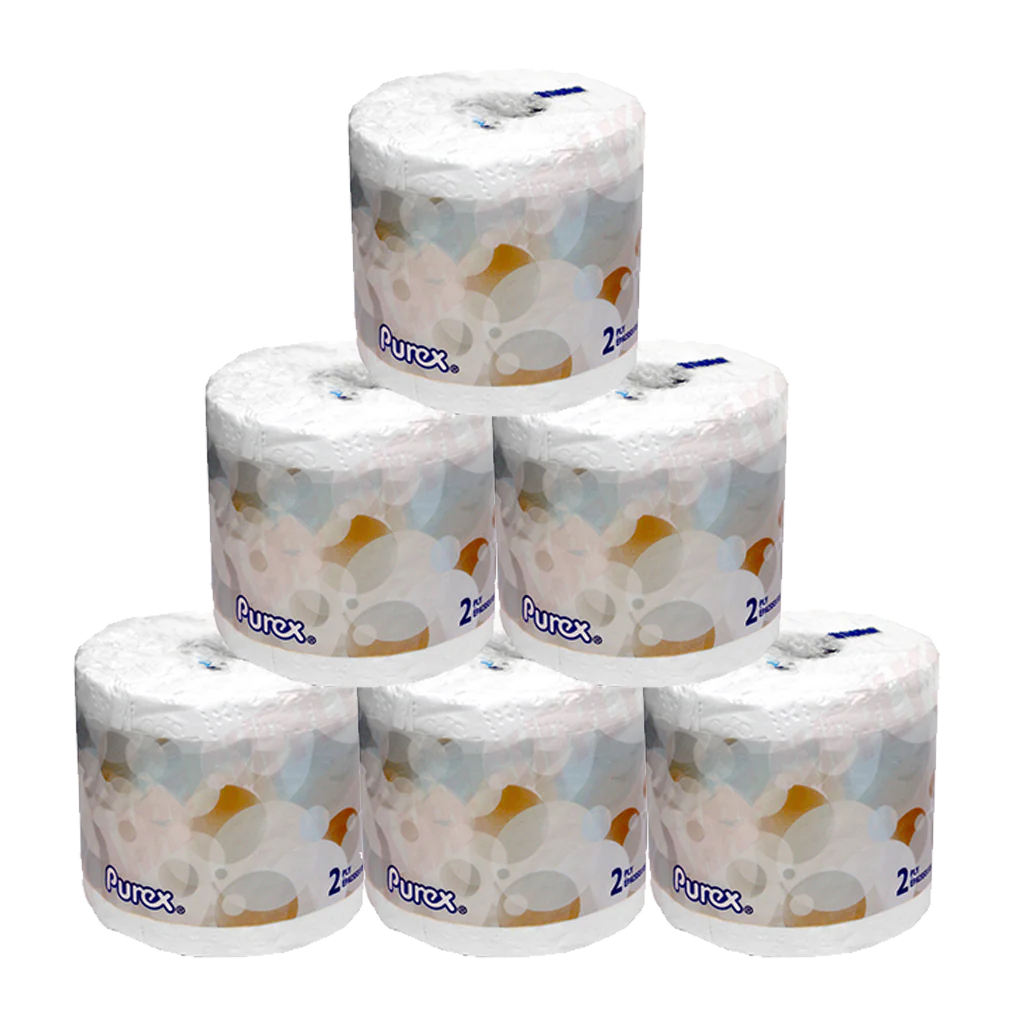 PUREX 2 Ply Premium Toilet Paper - 506 Sheets, 60 Rolls - Image 2