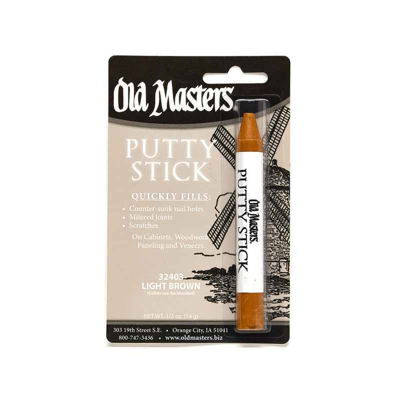 Old Masters Light Brown Putty Stick 0.5 oz - Image 2