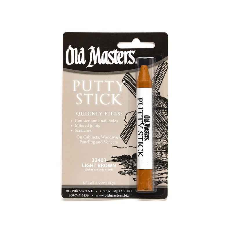 Old Masters Light Brown Putty Stick 0.5 oz - Image 3