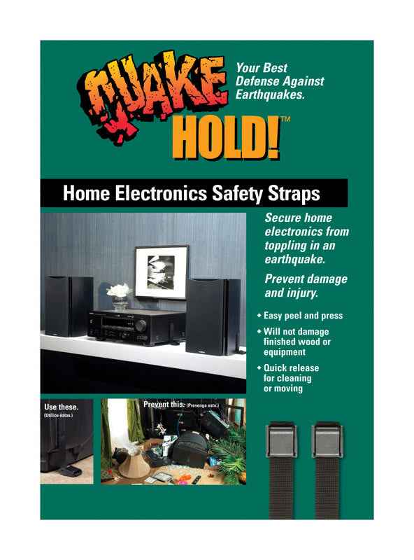 Quake Hold Ready America 10 in to 24 in. 50 lb. cap. Tiltable Electronic Safety - Image 2