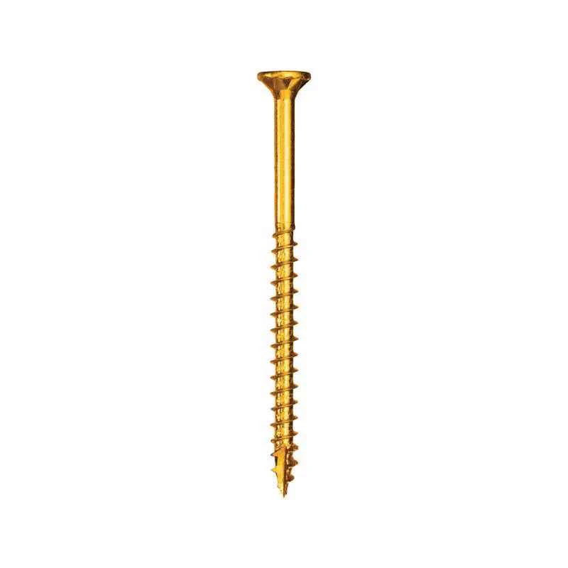 GRK Fasteners R4 No. 8 X 1-3/4 in. L Star Coated W-Cut Multi-Purpose Screws 100 pk